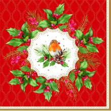 Салфетки 20бр Christmas Berries